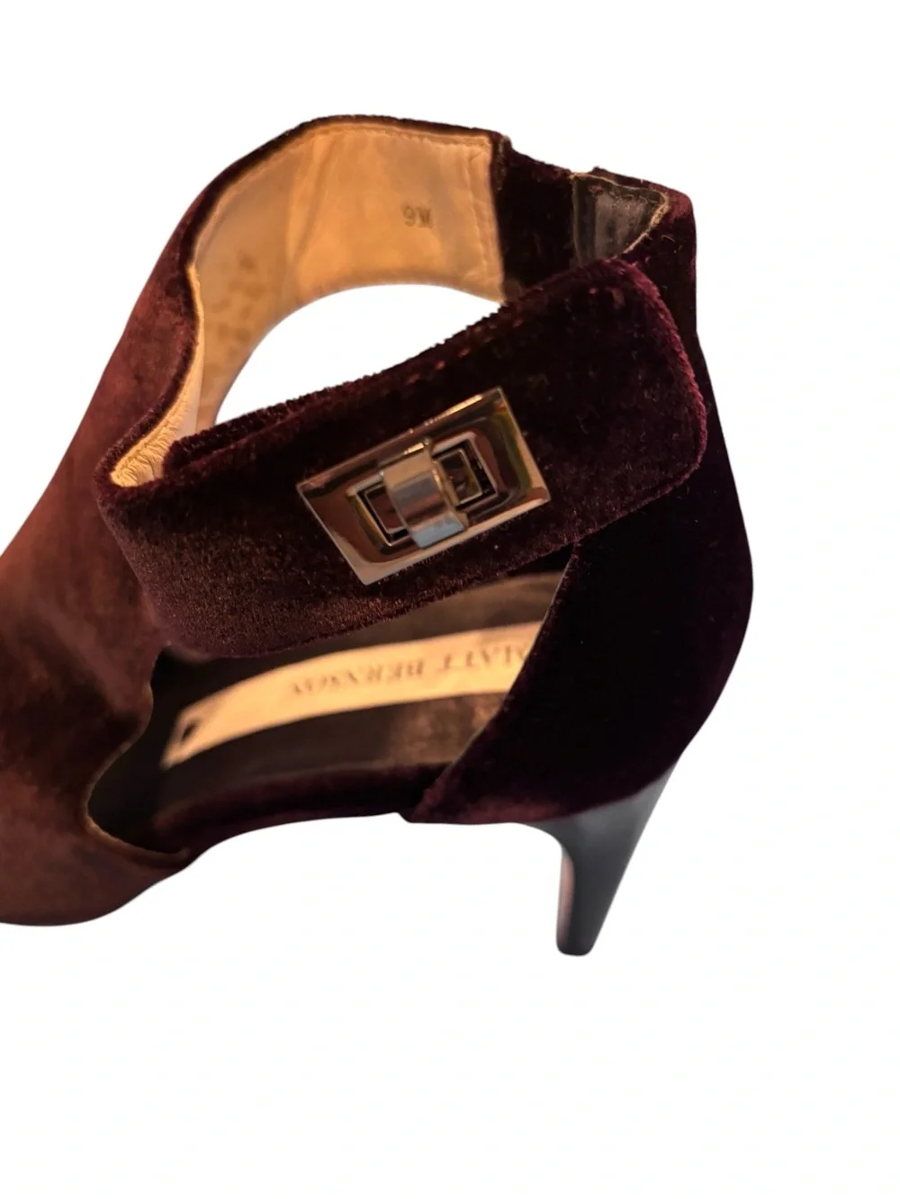 Matt Bernson Lyra Velvet Shooties in Plum